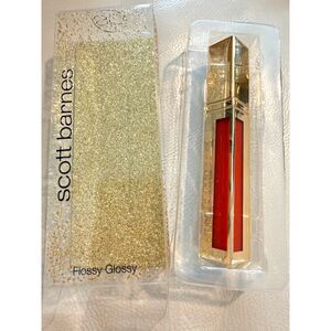NIB Scott Barnes Flossy Glossy Lip Gloss in Haute Mess